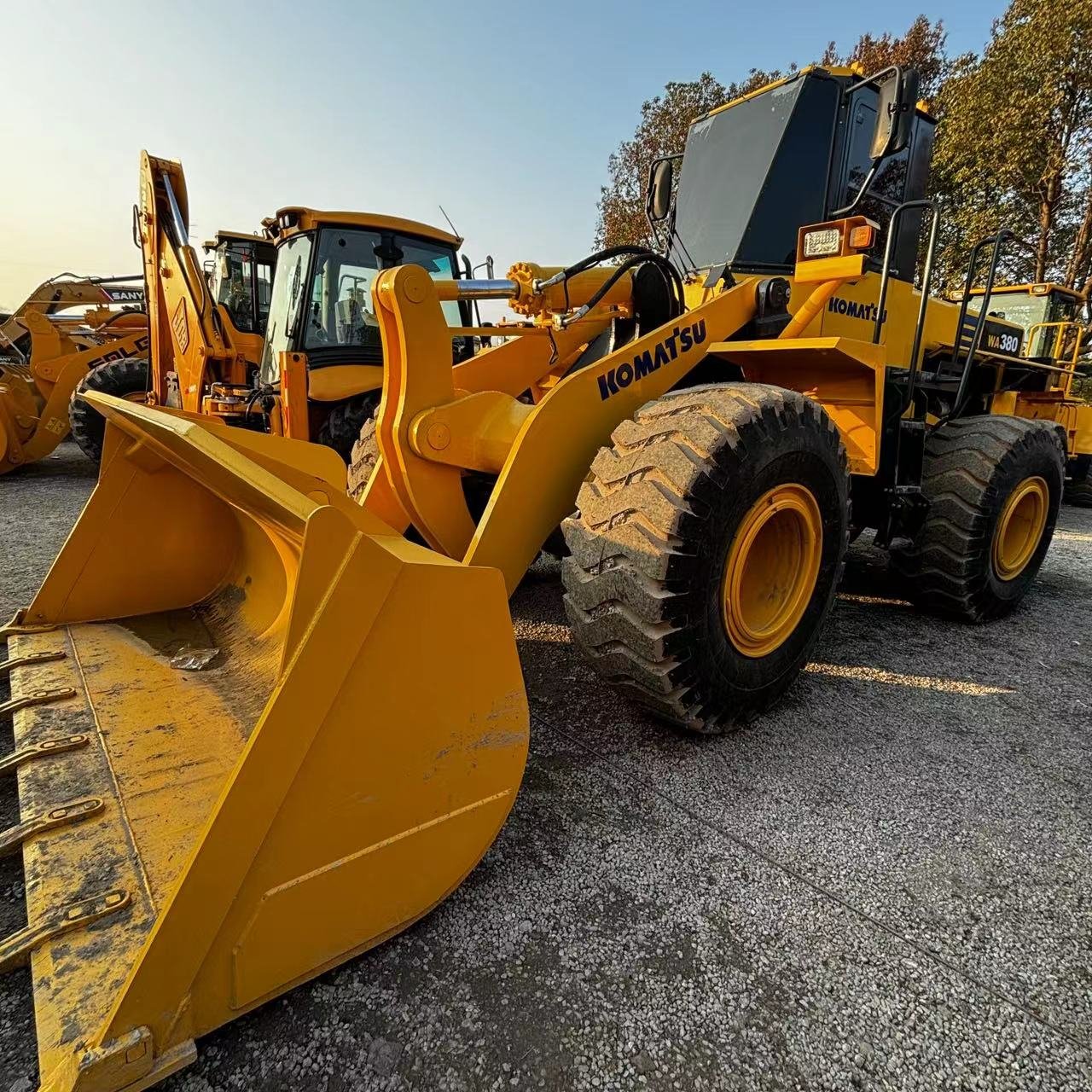 Japan Original Komatsu Wa380-6 Front Loader,Used Komatsu Wa380 Wheel Loader,Komatsu Wa380