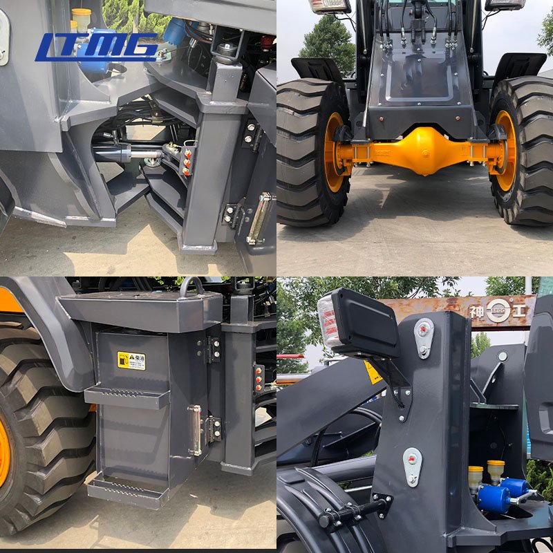 TCM 2.0 Ton Front Loader Machine Small 2000kg Wheel Loader New and Used Backhoe Loader for Construction 1 Year Warranty