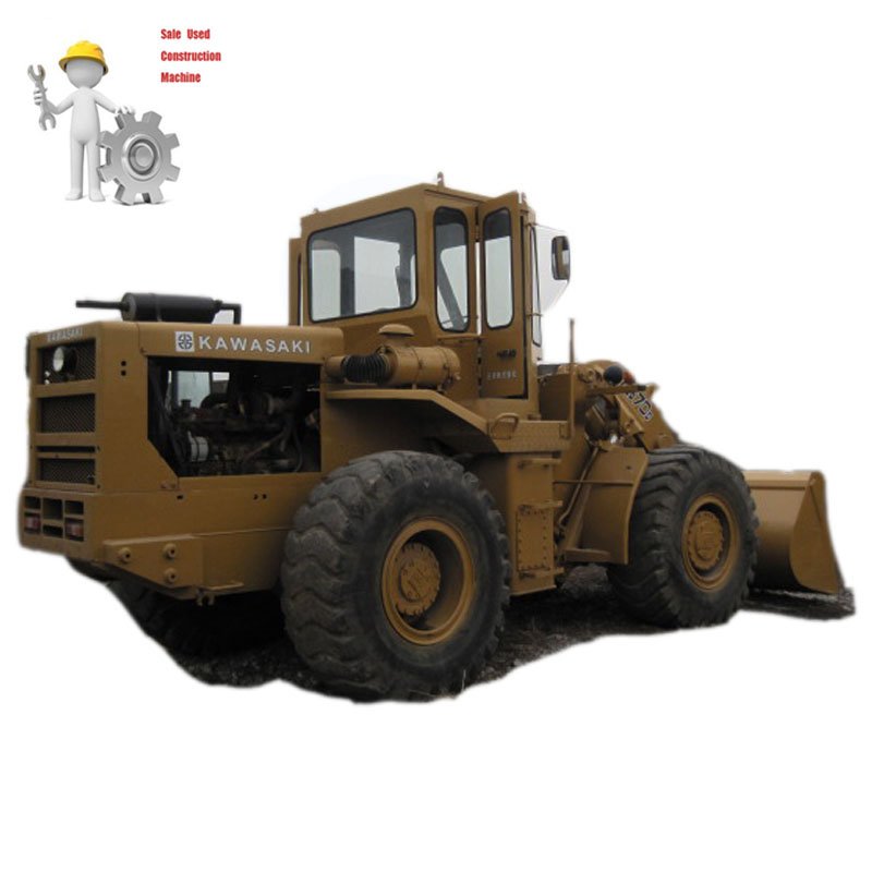 Used Kawasaki wheel loader 70B cheap Kawasaki 5ton front end loader easy maintenance loader 966H LG958F