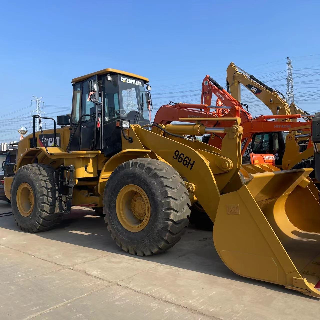 Used Loader Caterpillar CAT966H Second hand loader sell