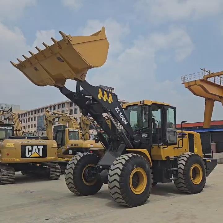 Hot Sell and Best Quality ZL50GN Wheel Loader with 5 Ton Rated Load