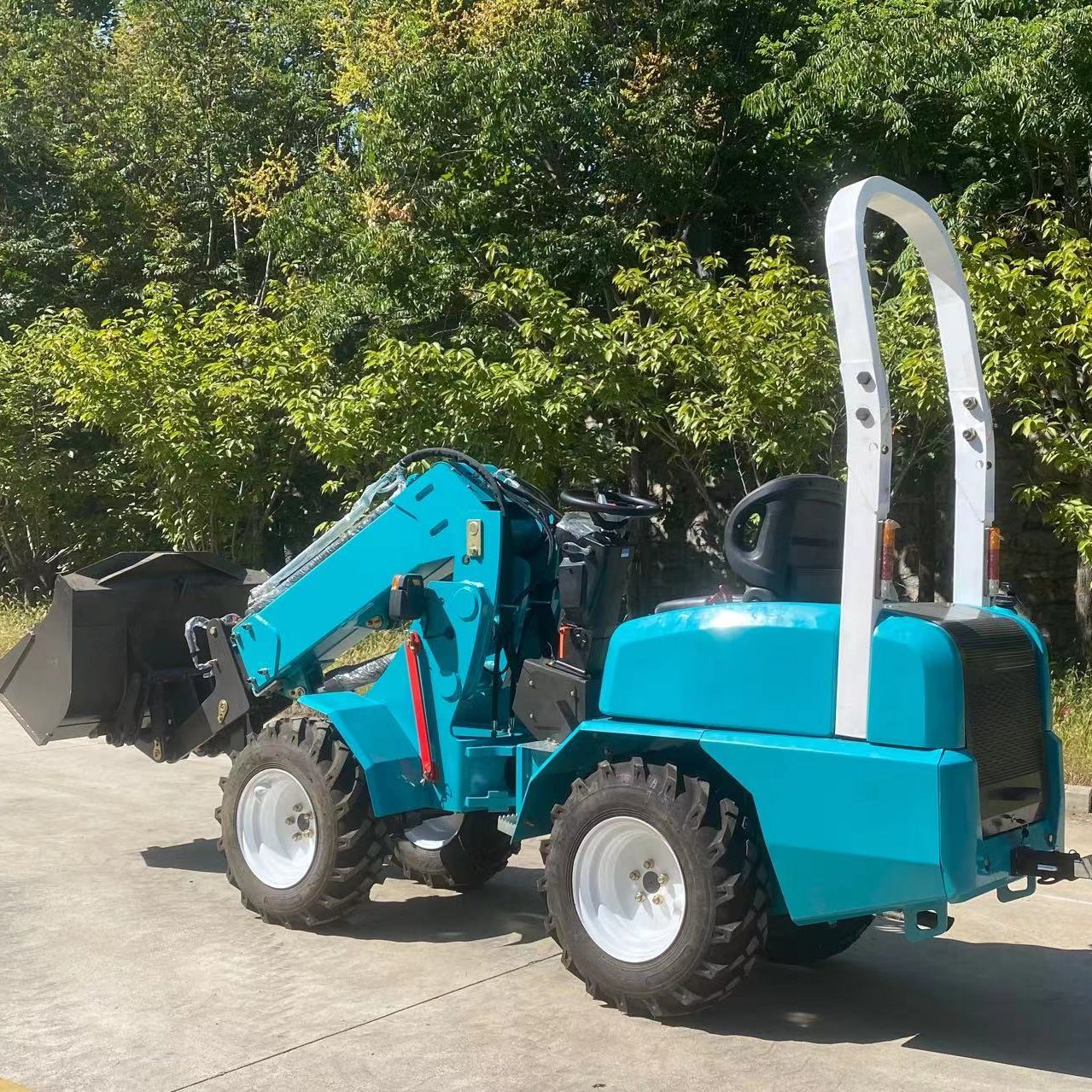 TH180 New Wheel Loaders 1ton 2ton with nice quality Telescopic Boom mini Loader for sale