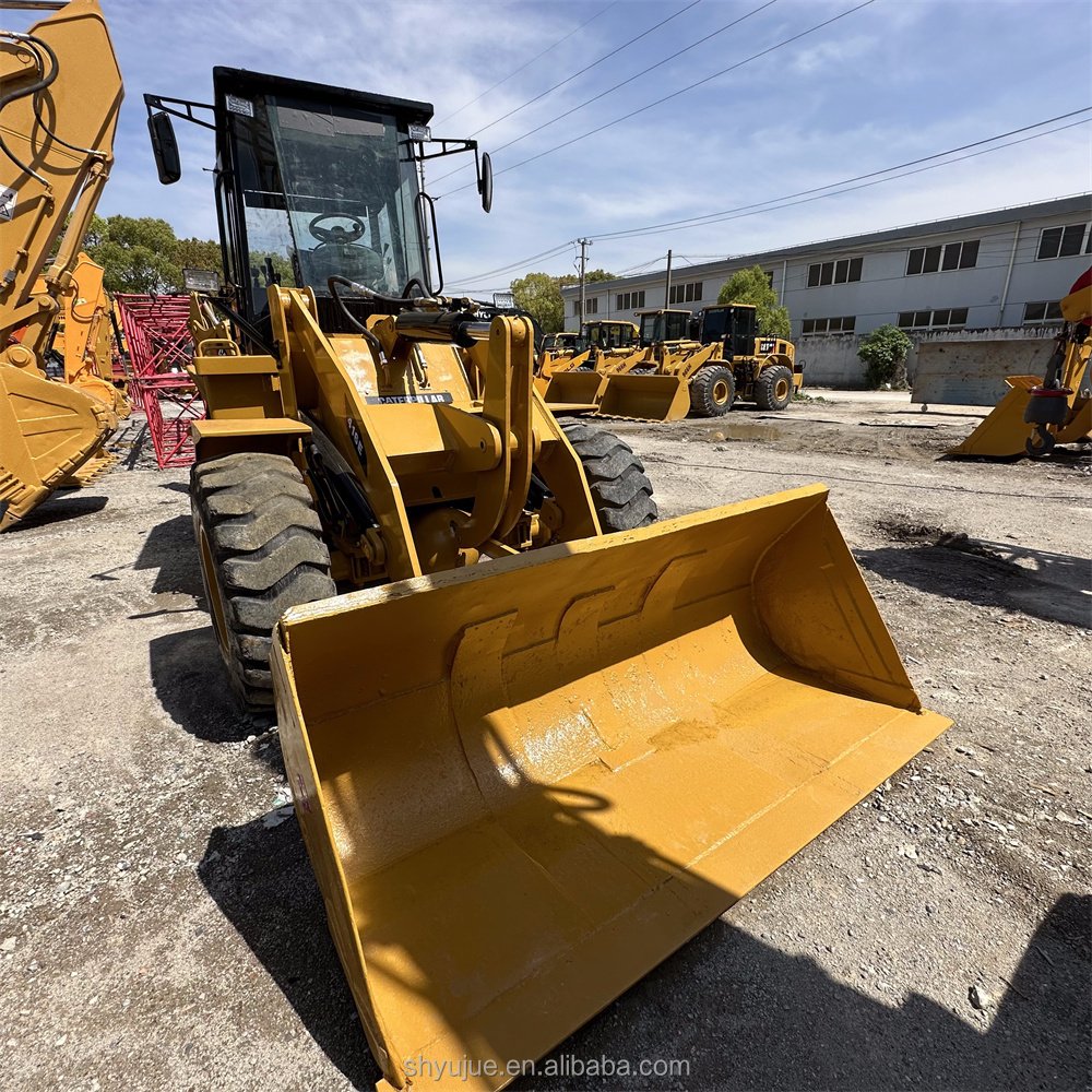 Used Caterpillar Hydraulic Backhoe Loader Cat 416E Secondhand Good Quality wheel loader