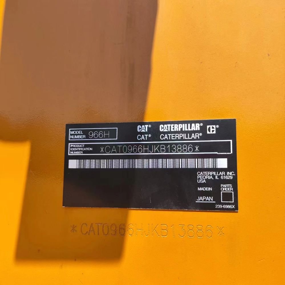 2021 CAT966 used loader less working hours CAT 966H used large wheel skid steer loaders