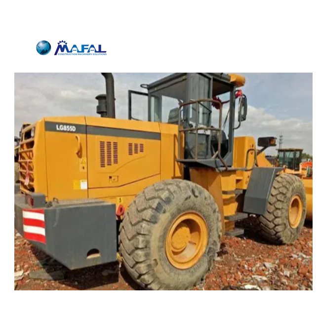 Construction machinery large used lonking lg855d 16ton wheel loader for sale