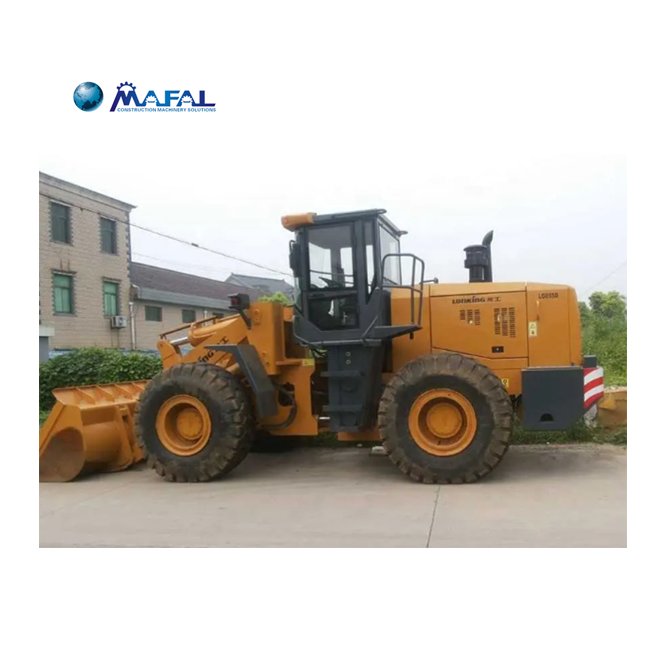 Construction machinery large used lonking lg855d 16ton wheel loader for sale