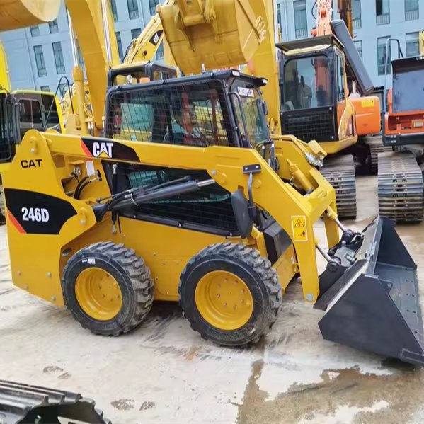 Brand New Skid Loader Used Cat 246d Skid Loader Mini Used Skid Steer Loader With Track For Sale