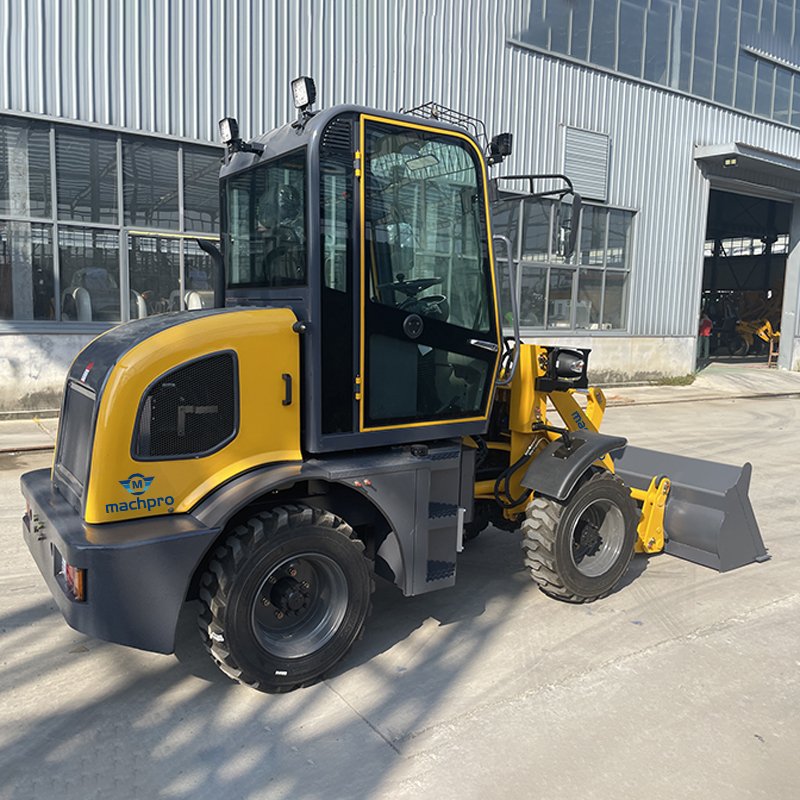 MACHPRO MLE808 COMPACT LOADER WITH POWERFUL CHANGCHAI 390 ENGINE FOR HEAVY-DUTY APPLICATIONS