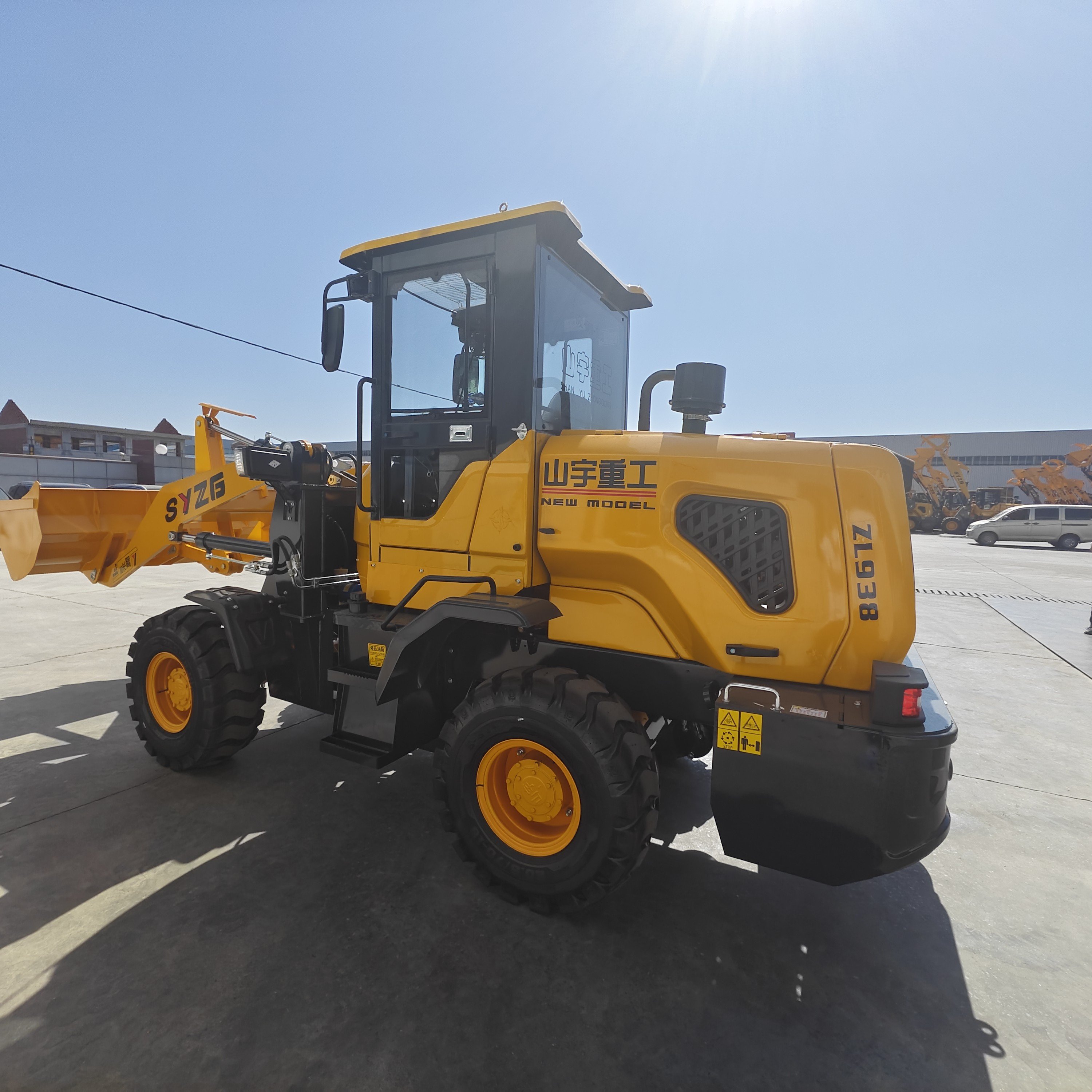 SHANYU ZL-938 Top Fashion Russia Mini Wheel Loader Radlader