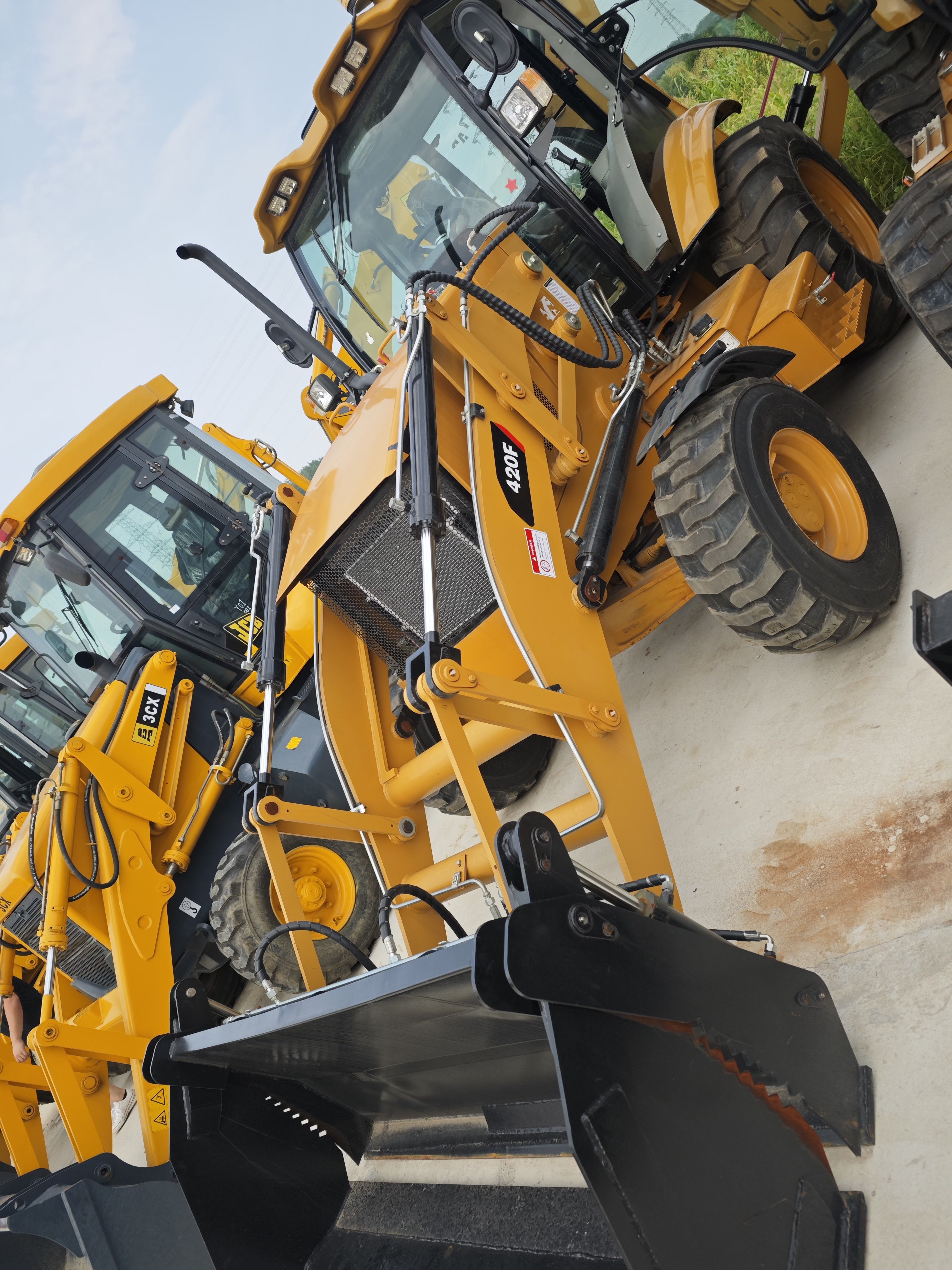 Used Caterpillar 420F 430F backhoe loader In Low Price Construction Digger Machinery Second Hand CAT 420f 430f loader backhoe