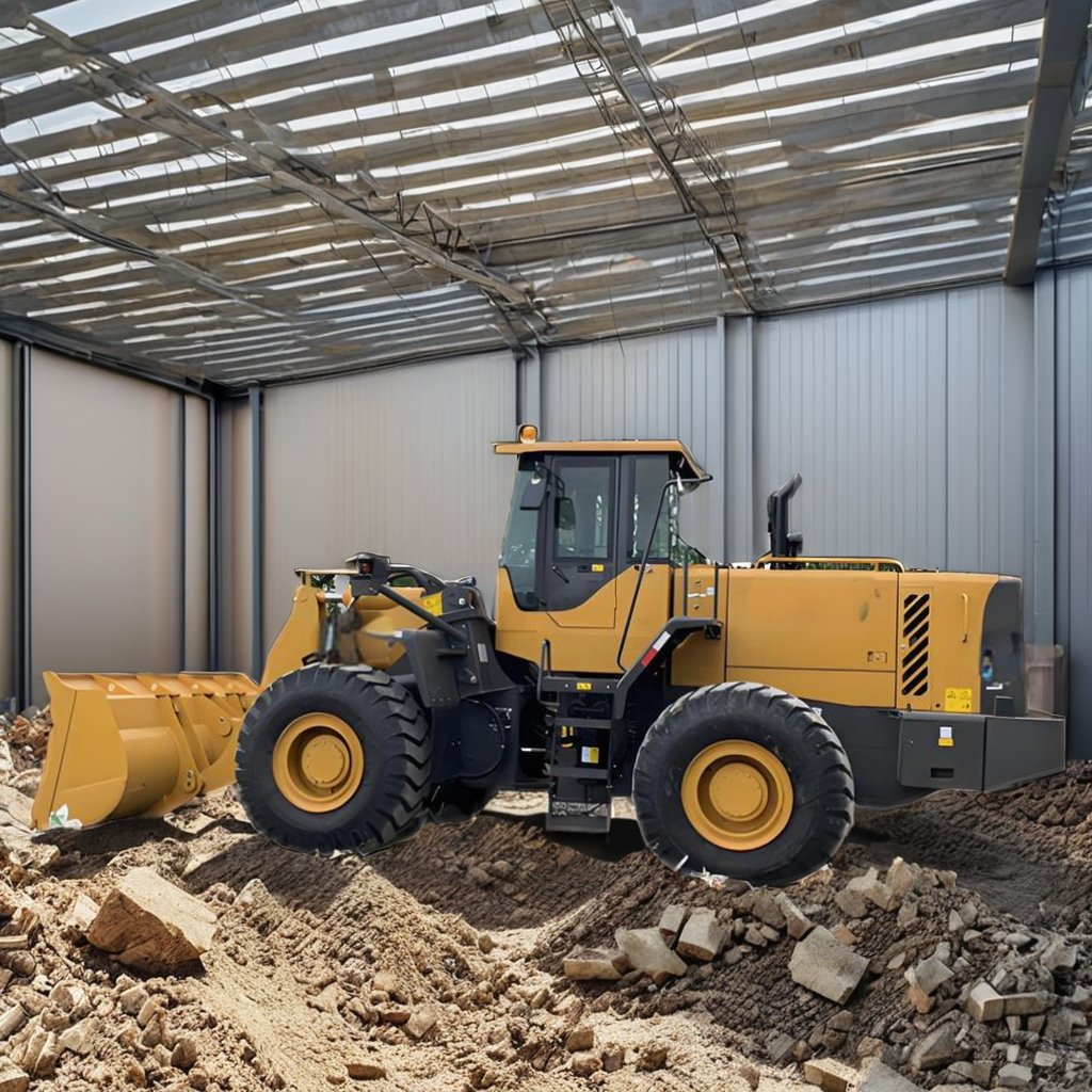 High Quality Used Front Shovel Wheel Loader Popular Model for Sale-Refurbished
