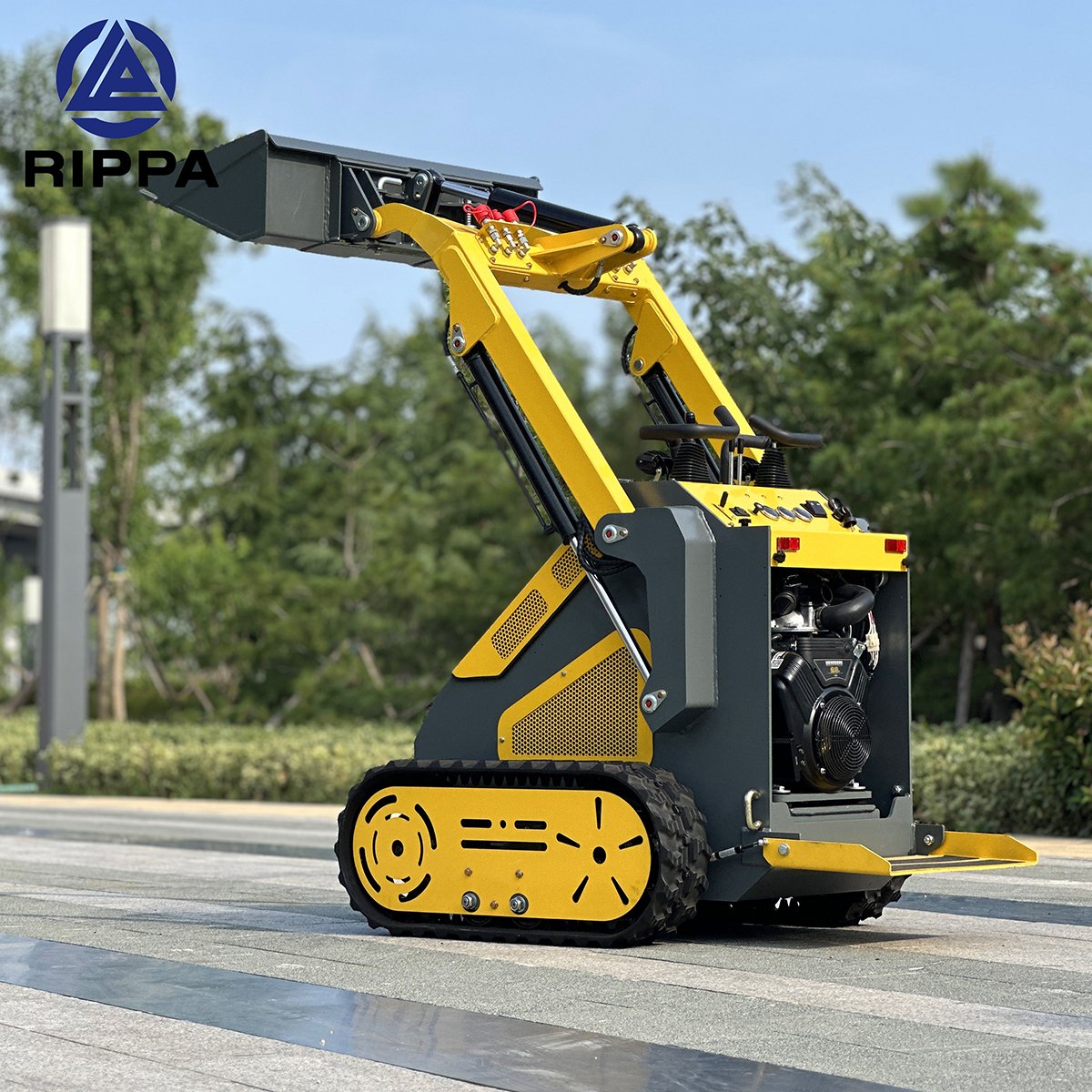 Factory Price Skid Steer Loader Manufacturer Multi Purpose Mini Skid Steer Track Loader Hot Sale For Farm