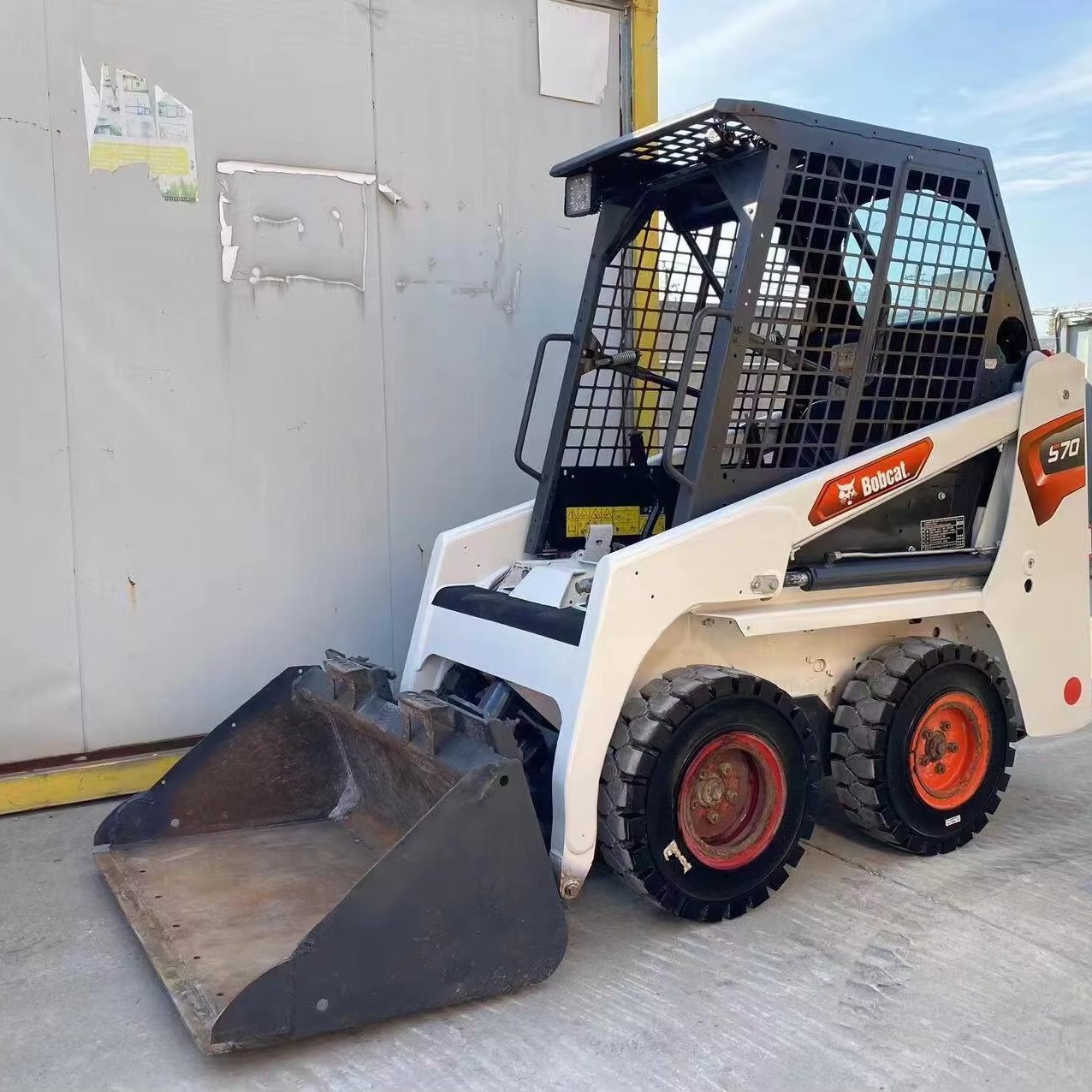 Bobcat S70 The best selling used construction machinery in USA Bobcat S70 skip steer loader 1.2ton high quality and cheap price