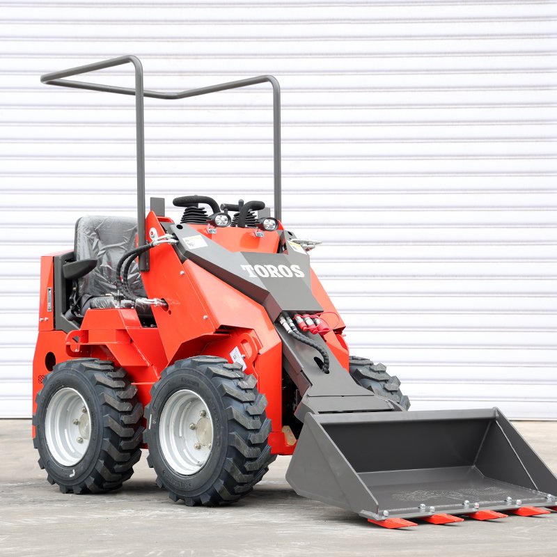 Hot Cheap Mini Loader diesel for Sale Diesel Tracked Mini Skid Steer Loader with 4 in 1 Wheel mini Loader suppliers