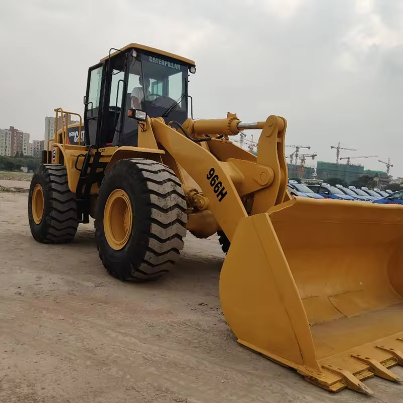 6 tons electric front loader CAT 966H caterpillar wheel loader diesel used loaders for sale in dubai