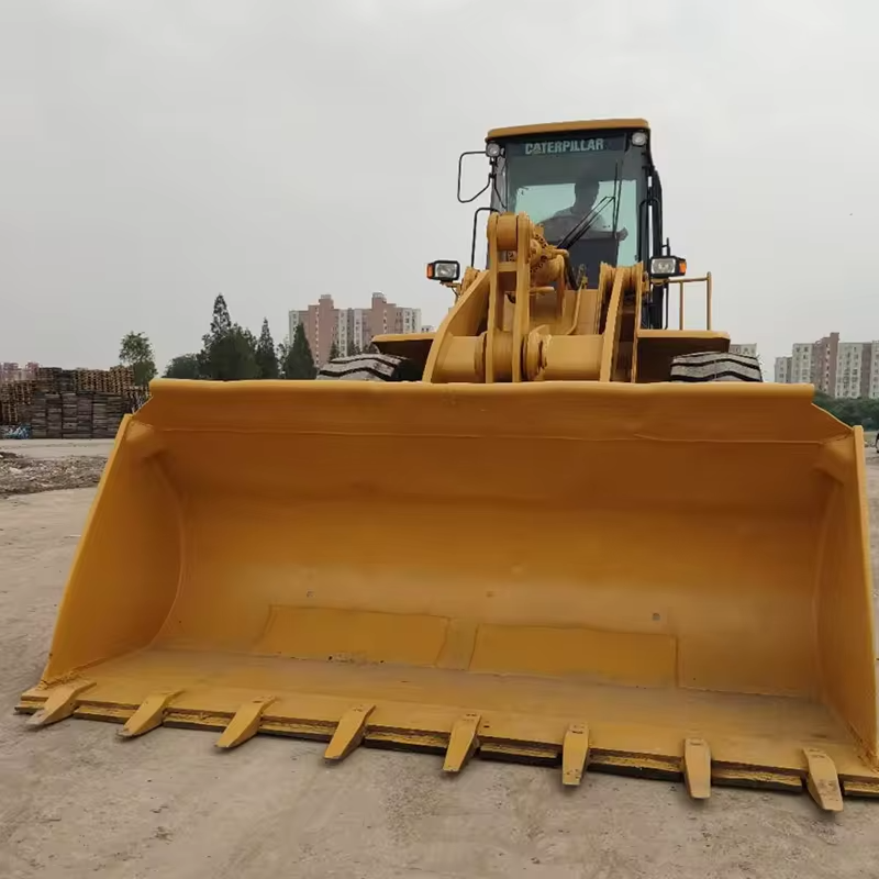 6 tons electric front loader CAT 966H caterpillar wheel loader diesel used loaders for sale in dubai