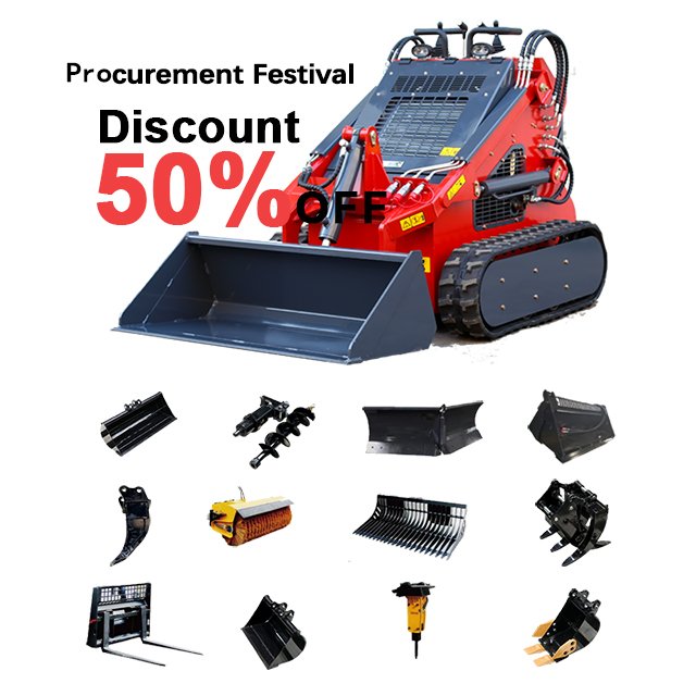 !!! Brand New High Quality Mini loader,small Skid Steer loader Crawler Hydraulic Skid Steer loader