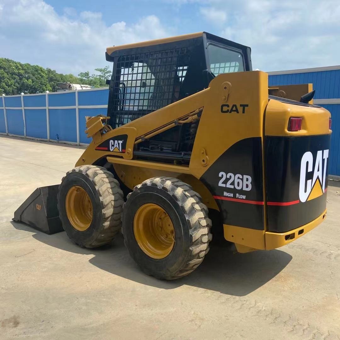 Second Hand Cat 216B 226B Skid Steer Loader, Used Cat mini wheel loader with Chinese high quality