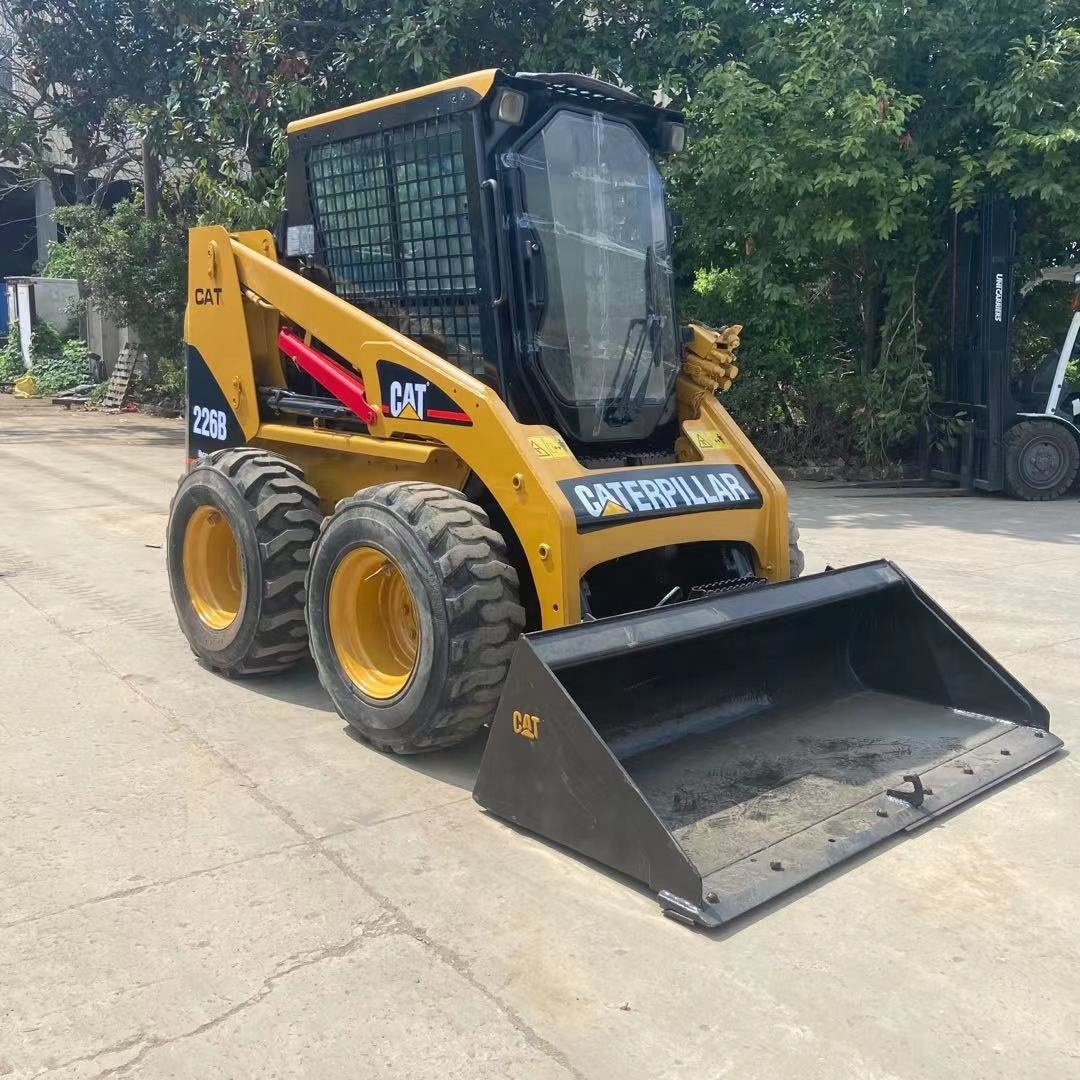 Second Hand Cat 216B 226B Skid Steer Loader, Used Cat mini wheel loader with Chinese high quality