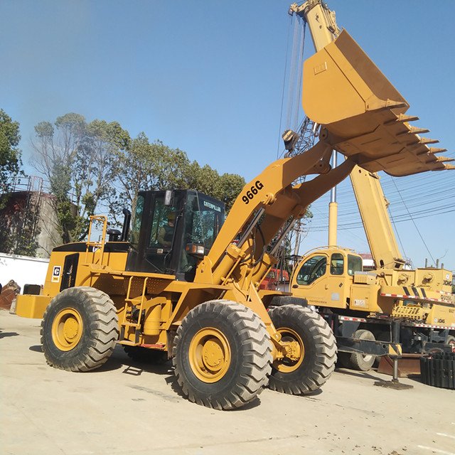 Big discount used japan original CAT 966G Wheel Loader high quality machinery for sale in China