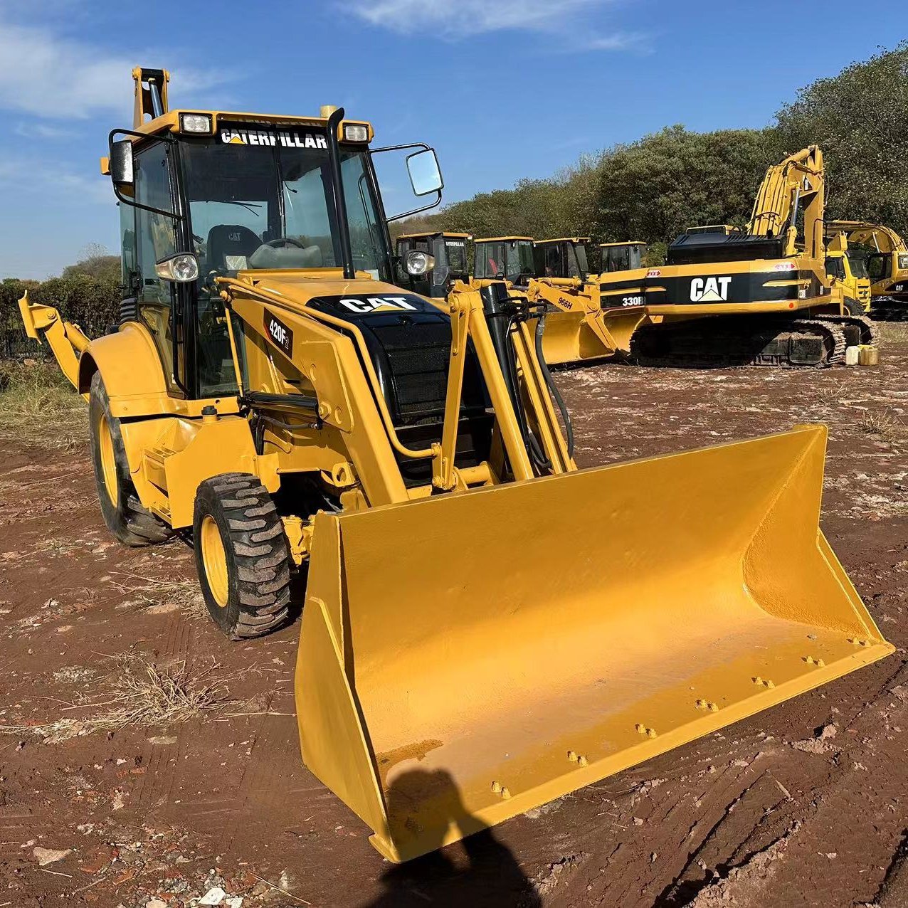 Used Backhoes Caterpillar 420D 420F 416E 432F Backhoe Loader used backhoe loader cat 420F