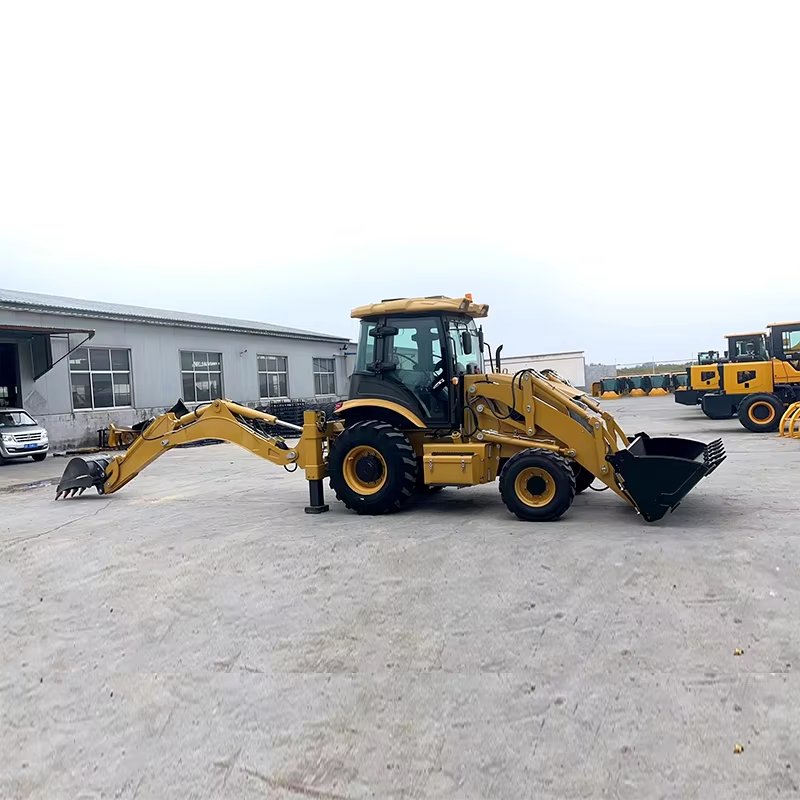 2024 new YM EURO5 EPA engine Diesel backhoe loader 4x4 China Small Mini Retroexcavadora loaders used Loader
