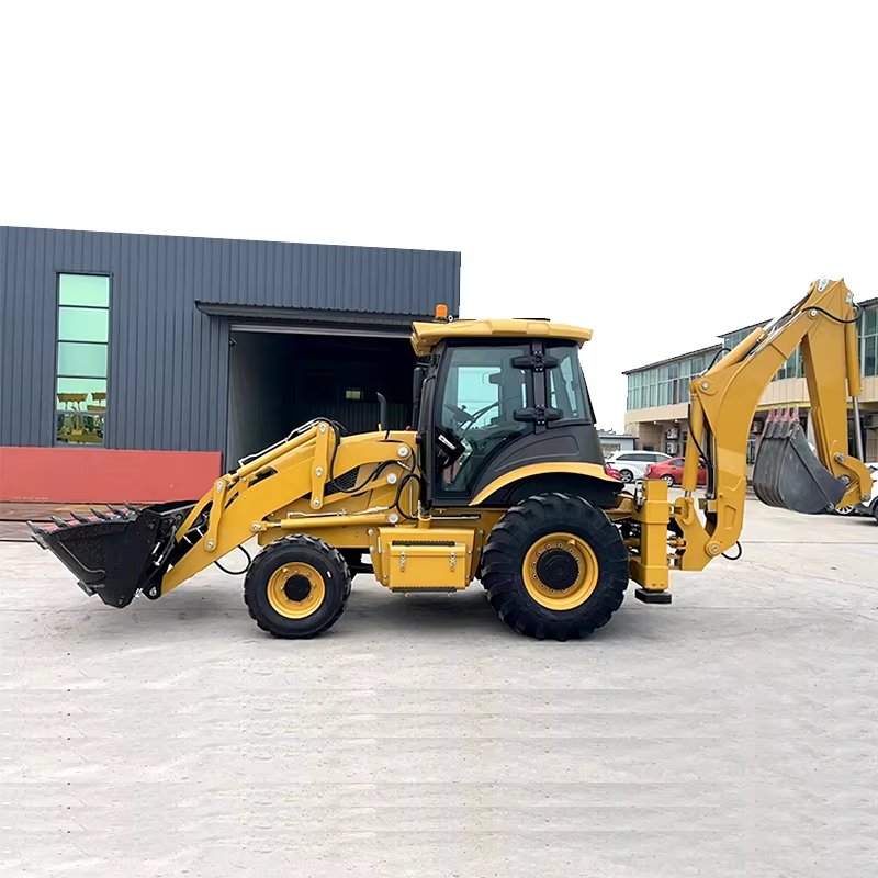 2024 new YM EURO5 EPA engine Diesel backhoe loader 4x4 China Small Mini Retroexcavadora loaders used Loader