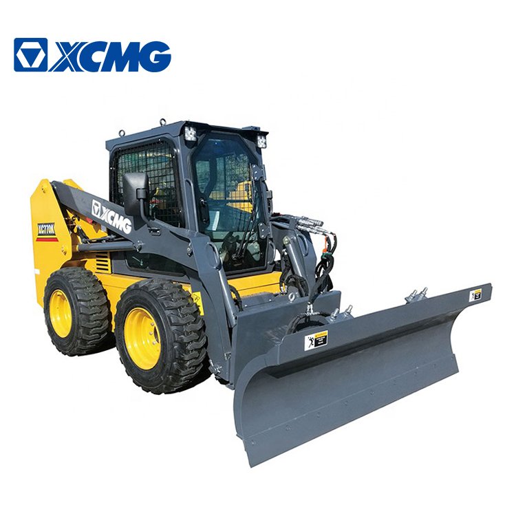 XCMG official XC740K Used skid steer loader with attachments for sale