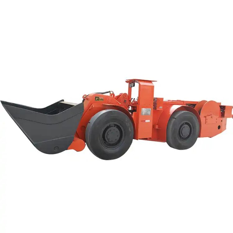 Underground internal combustion scraper backhoe loader Wheeled loading truck
