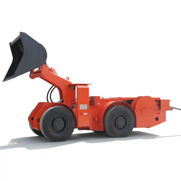 Underground internal combustion scraper backhoe loader Wheeled loading truck