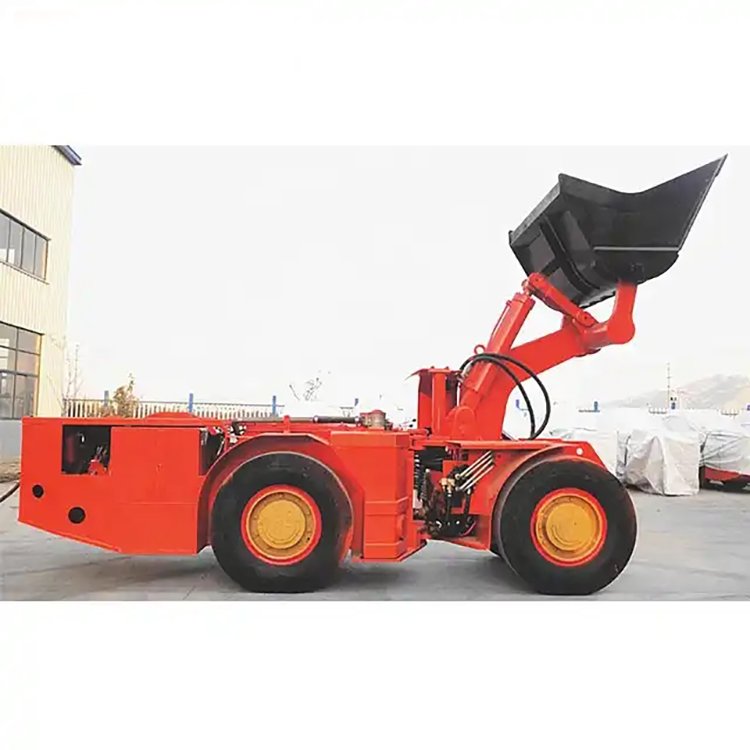 Underground internal combustion scraper backhoe loader Wheeled loading truck