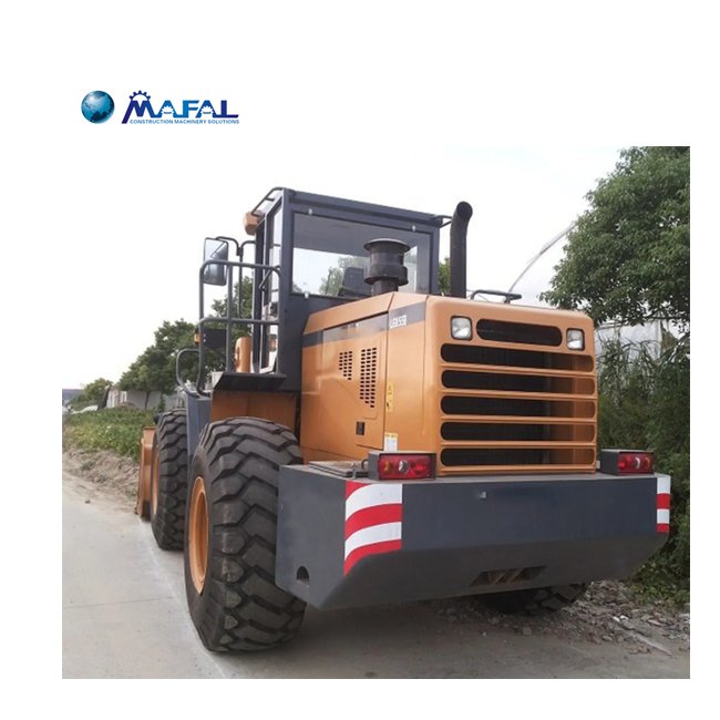 Secondhadn large 16ton loaders used lonking lg855b wheel loader in stock