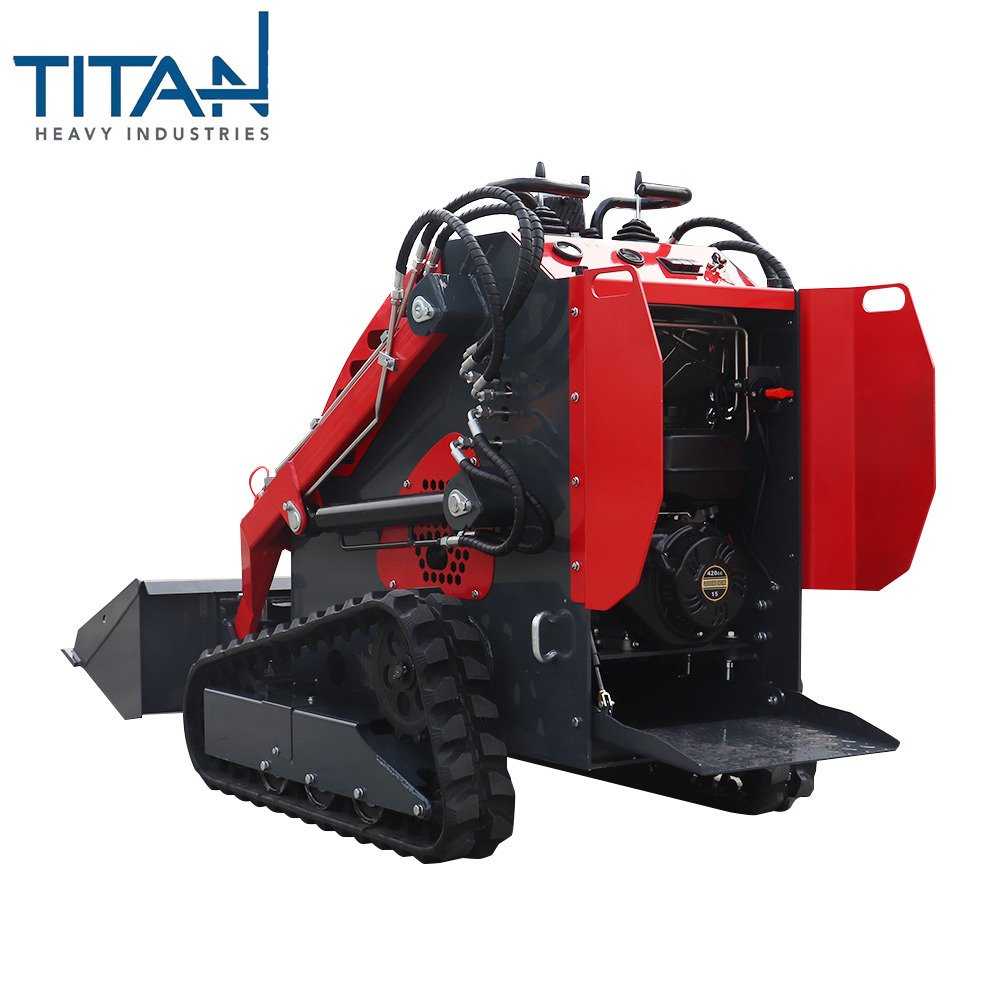 Used Kubota Mini Skid Steer Loader with Attachments Small Front End Loader with Engine Pump PLC Core Components