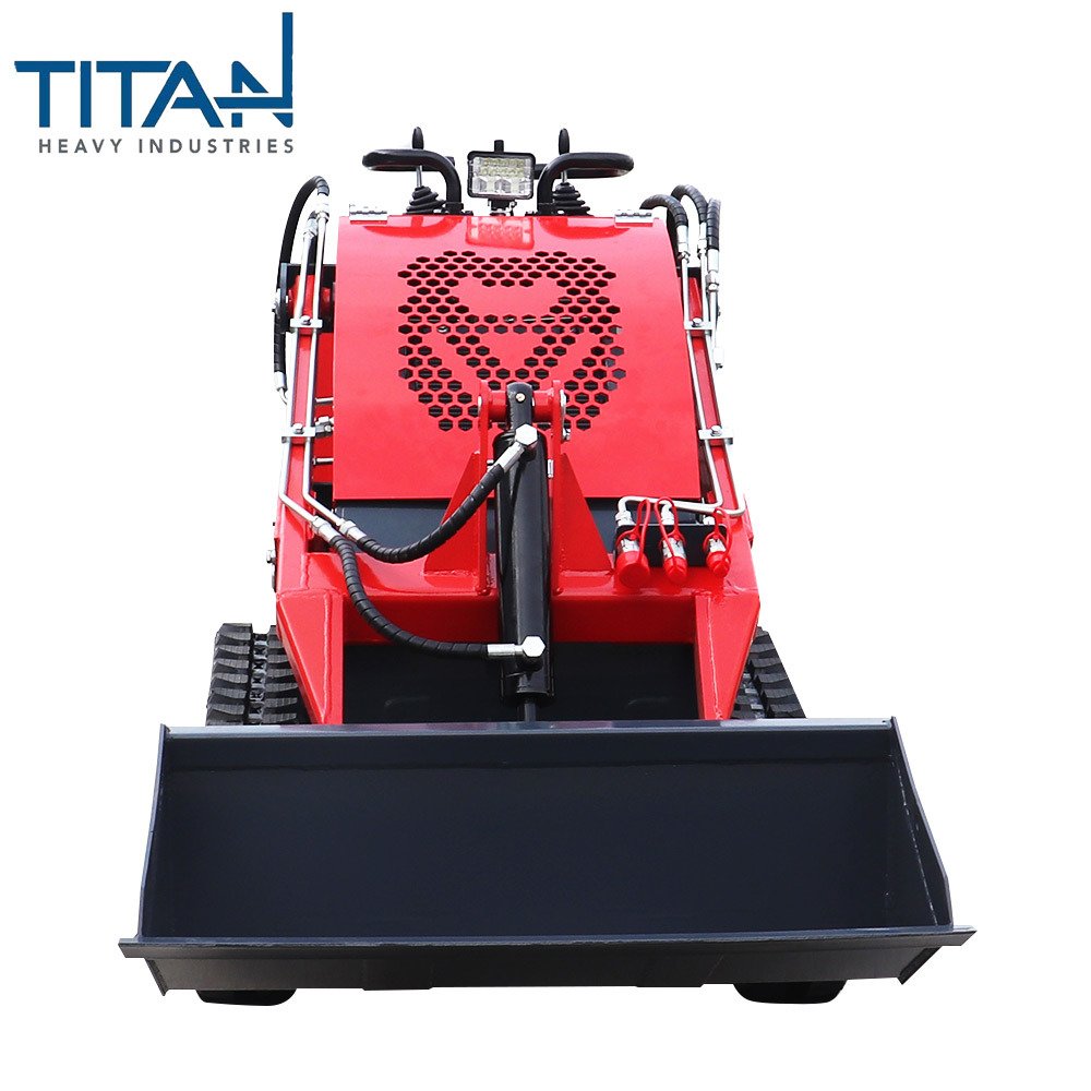 Used Kubota Mini Skid Steer Loader with Attachments Small Front End Loader with Engine Pump PLC Core Components
