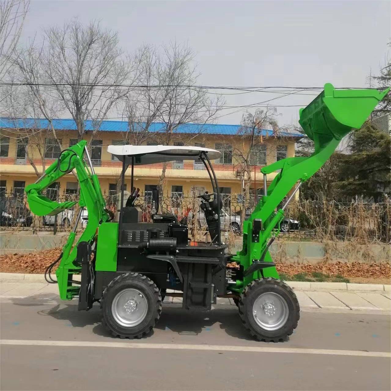 Wheel backhoe loader Diesel Earthworks Used for Loaders Excavator for saleBackhoe Loaders