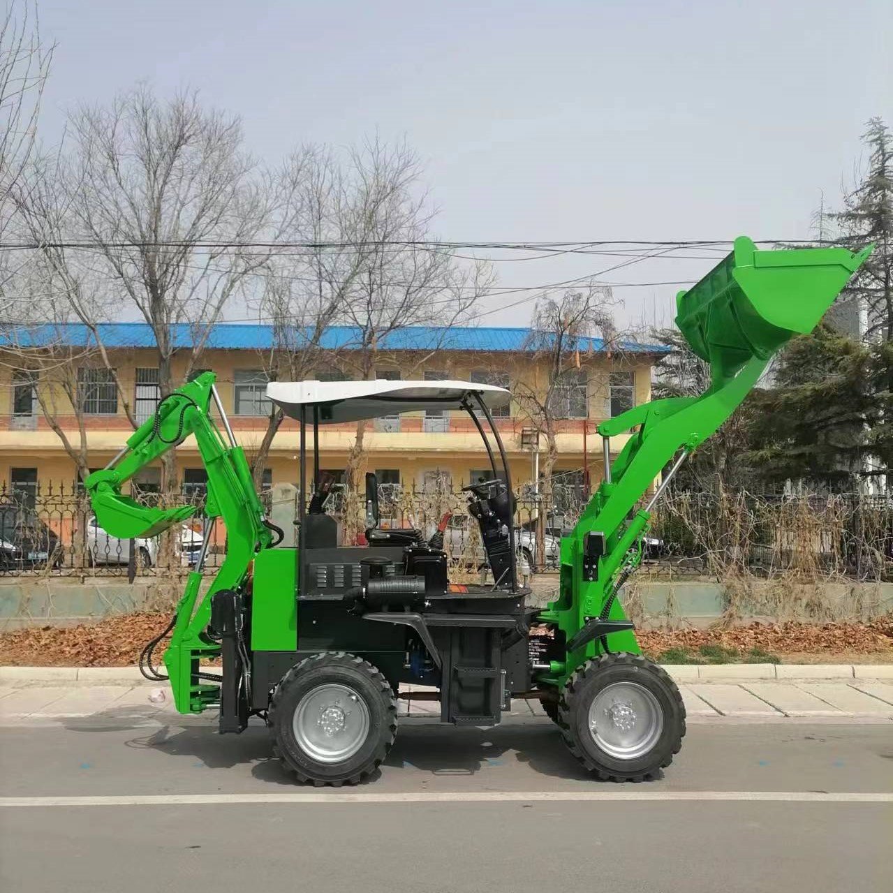 Wheel backhoe loader Diesel Earthworks Used for Loaders Excavator for saleBackhoe Loaders