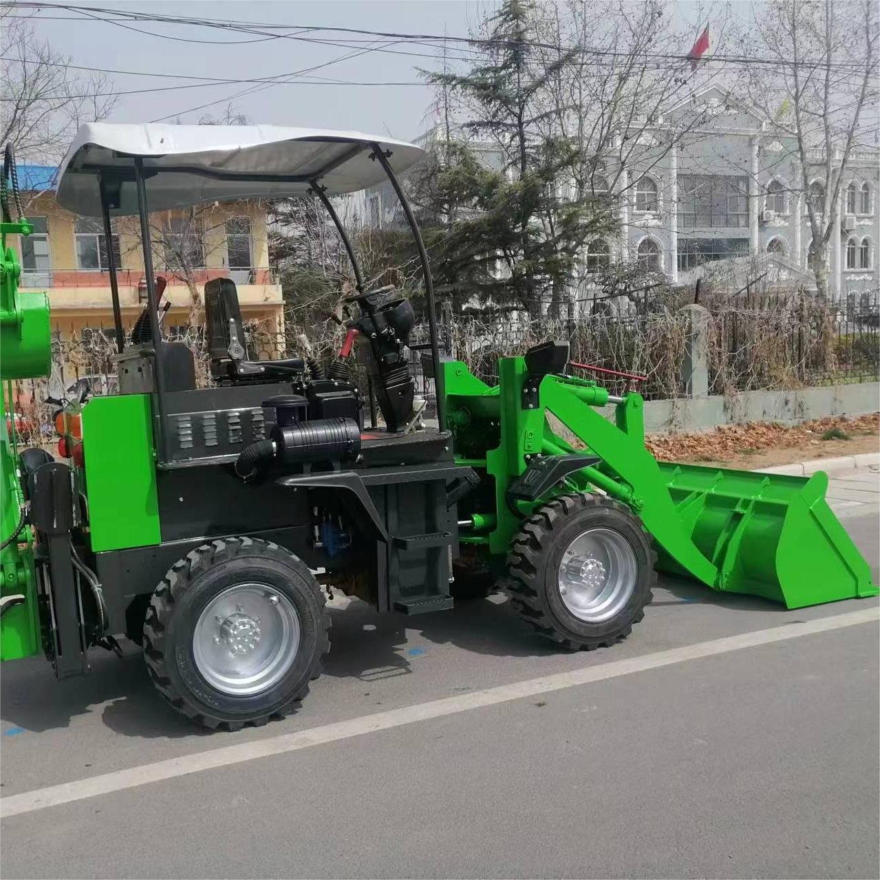 Wheel backhoe loader Diesel Earthworks Used for Loaders Excavator for saleBackhoe Loaders