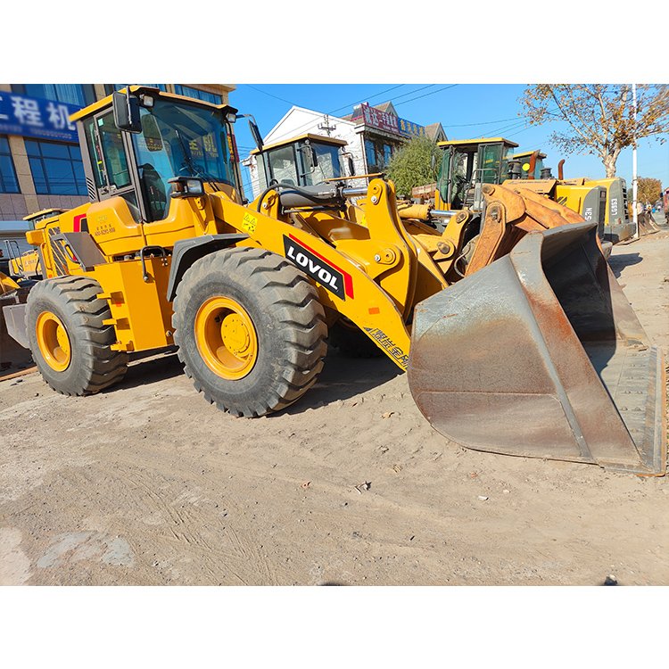 Used 4*4 wheel Lovol FL 955f / FL966H/ FL976 backhole loader