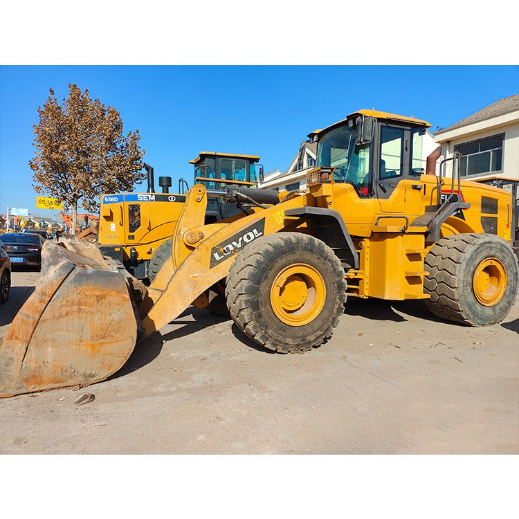 Used 4*4 wheel Lovol FL 955f / FL966H/ FL976 backhole loader