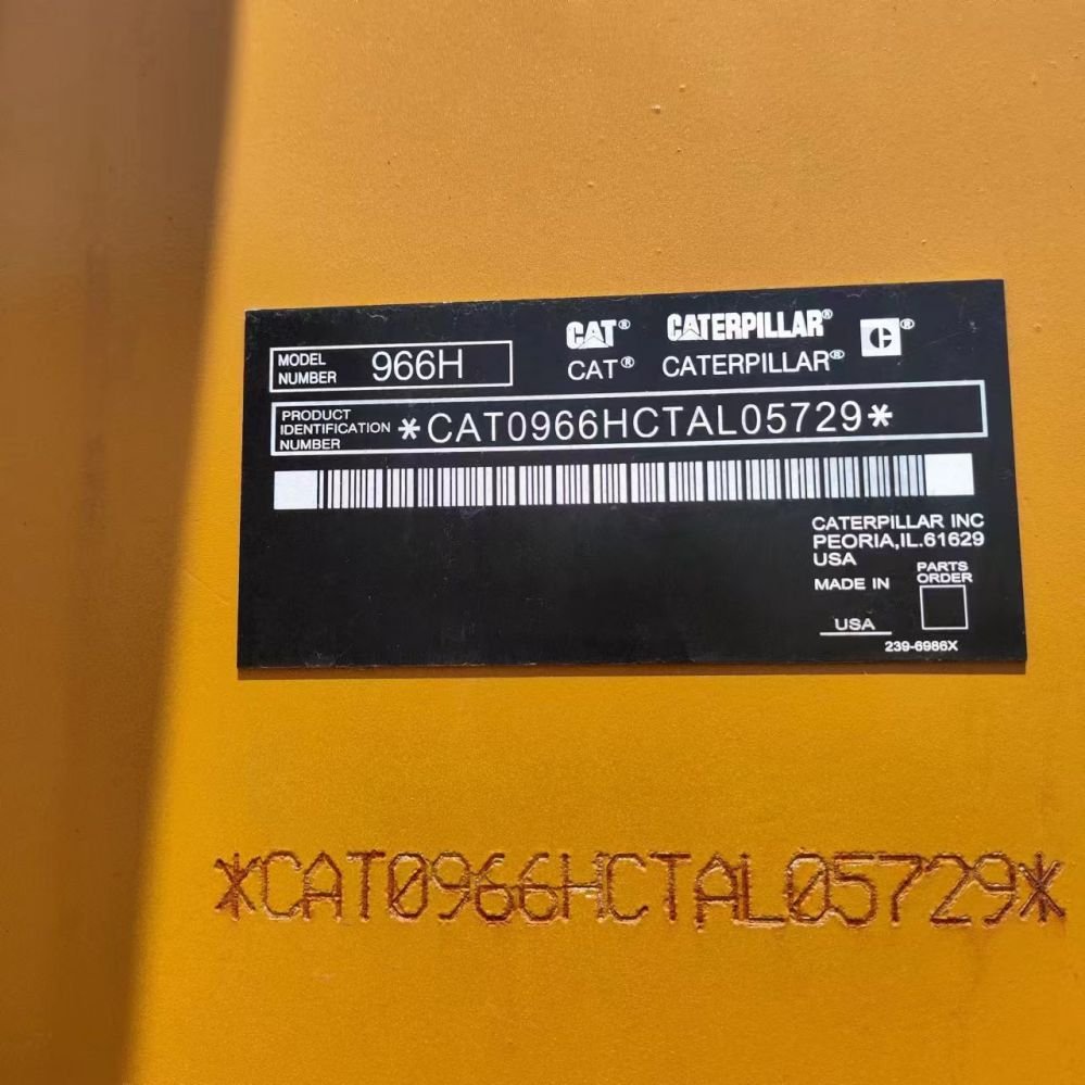 2022 CAT966H used loader working hours lessCheap and affordable CAT966H cost-effective easy to use running smoothly