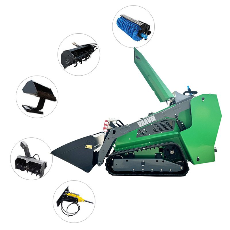 Fast Delivery 480kg Mini Crawler Loader Front High Quality Small Crawler Loader