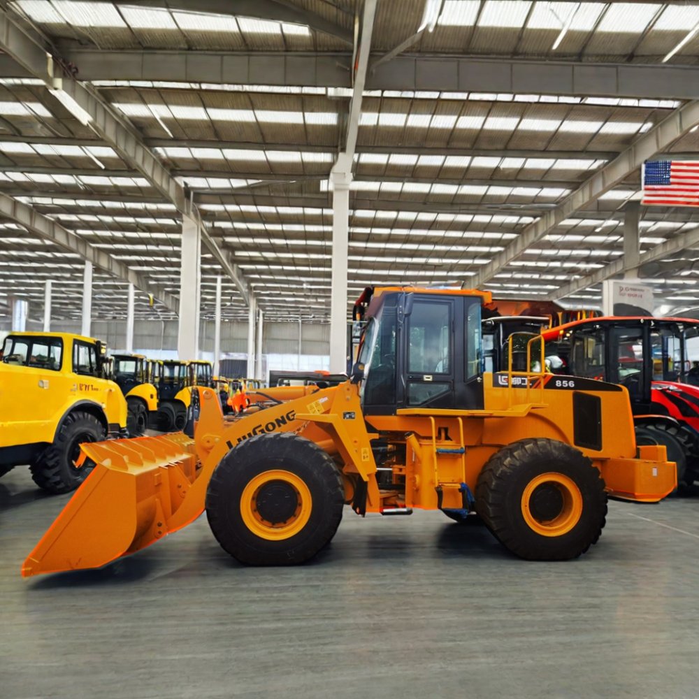 Hot Selling Used LiuGong CLG856 Wheel Loader Japan 5 Ton Load Capacity Short Usage Time Weichai Engine Motor Pump Core
