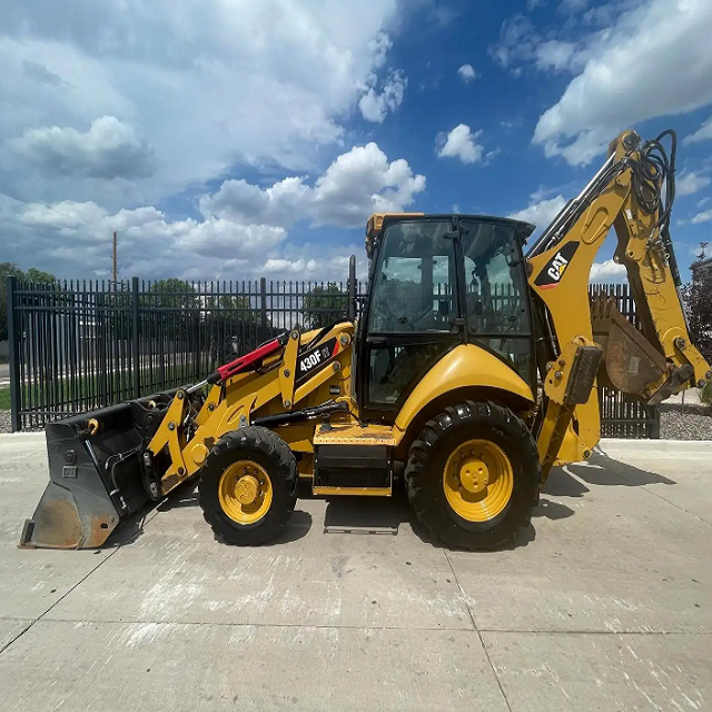 Used Caterpillar 420F Backhoe Loader imported 4x4 backhoe loader caterpillar excavator loader
