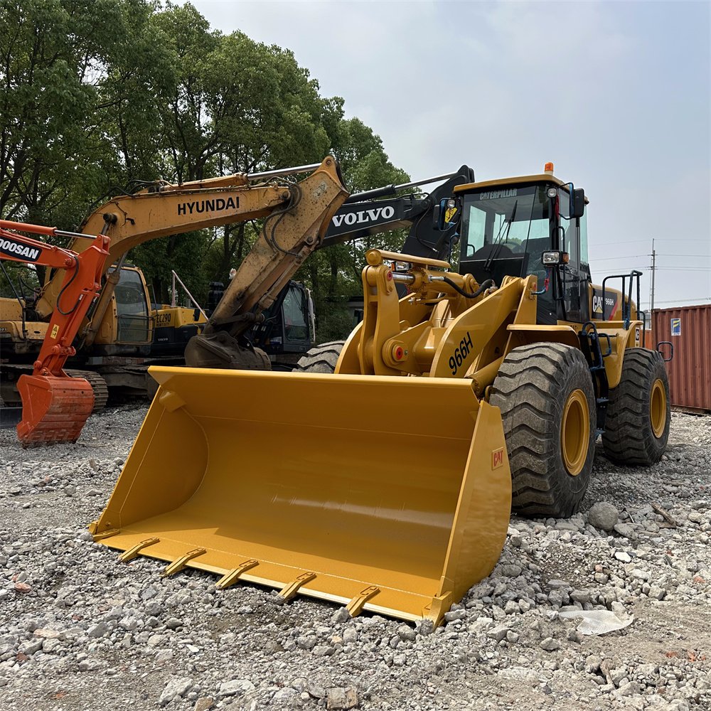 Second Hand CAT 966h Caterpillar Wheel Loader Machine Equipment Used CAT Loader 966 Used CAT Construction Machine