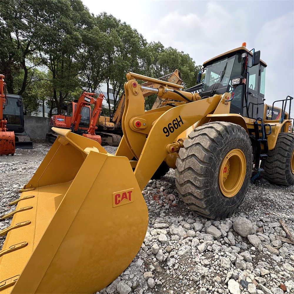 Second Hand CAT 966h Caterpillar Wheel Loader Machine Equipment Used CAT Loader 966 Used CAT Construction Machine