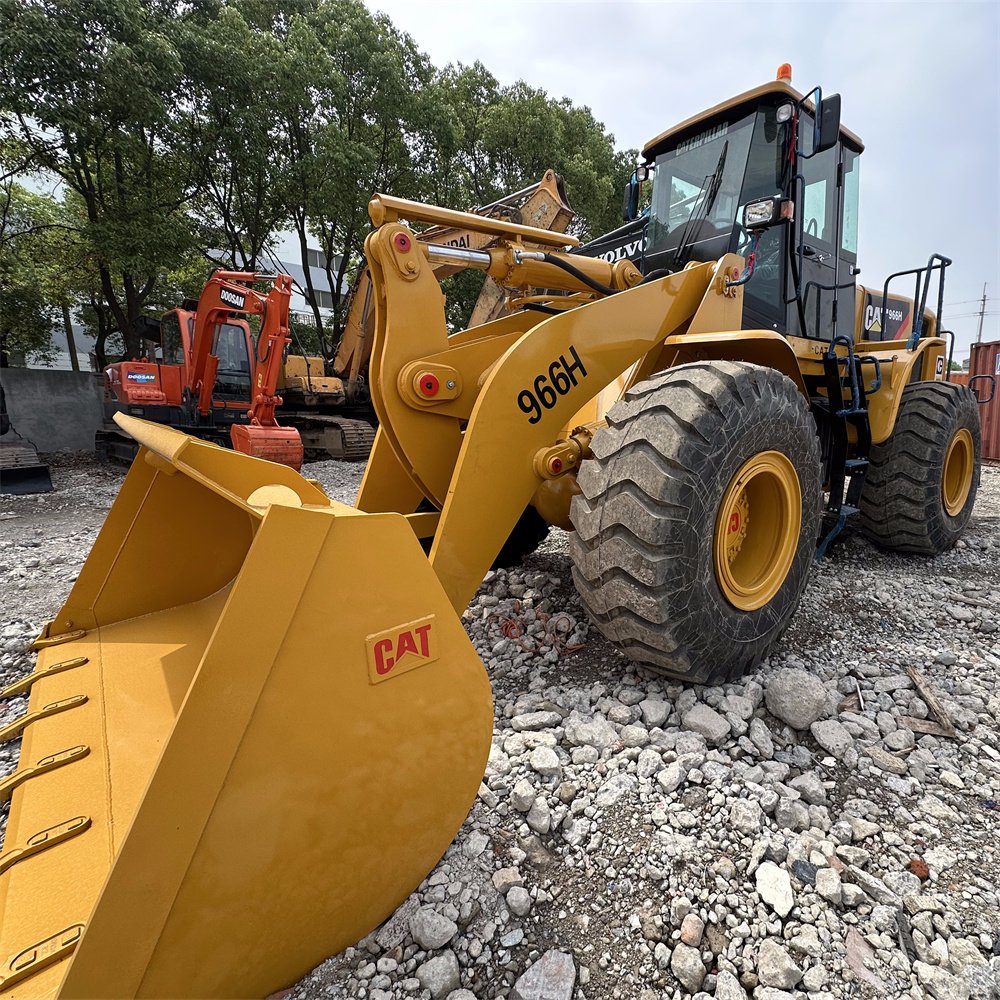 Second Hand CAT 966h Caterpillar Wheel Loader Machine Equipment Used CAT Loader 966 Used CAT Construction Machine