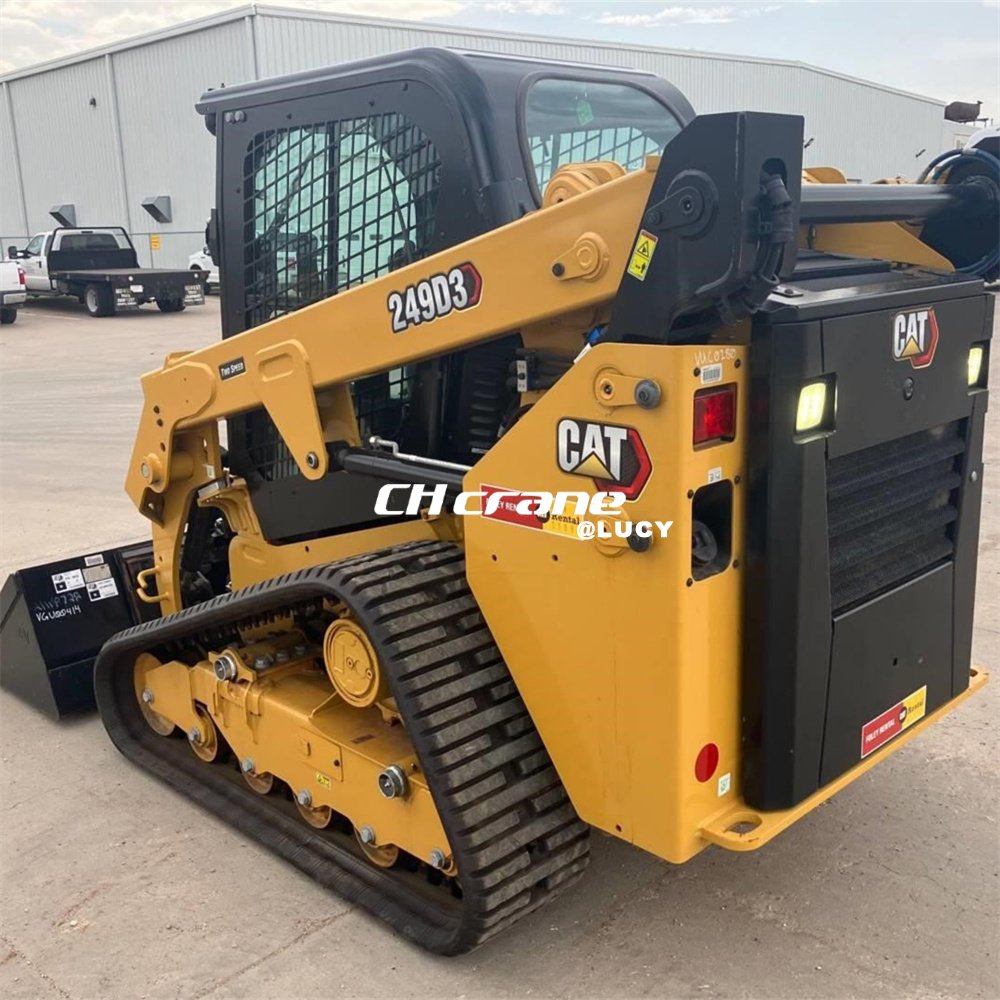 99% new CATERPILLAR 249D3 compact track loader Used cat CAT 249D3 239D3 259D3 226B mini loader fully serviced on sale