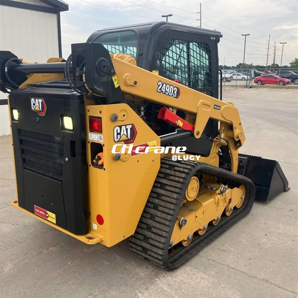 99% new CATERPILLAR 249D3 compact track loader Used cat CAT 249D3 239D3 259D3 226B mini loader fully serviced on sale