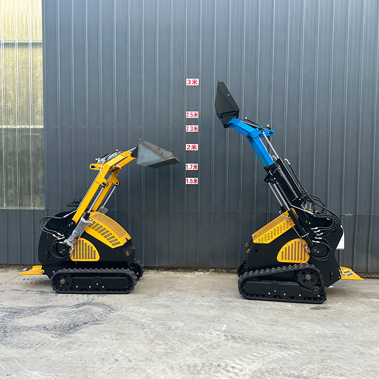 Unload Higher Slip Loaders, Telescopic Arm Mini Slip Loaders, Track Trial Slip Loaders 23HP 25HP Mini Loader Skid Steer 800 Kg