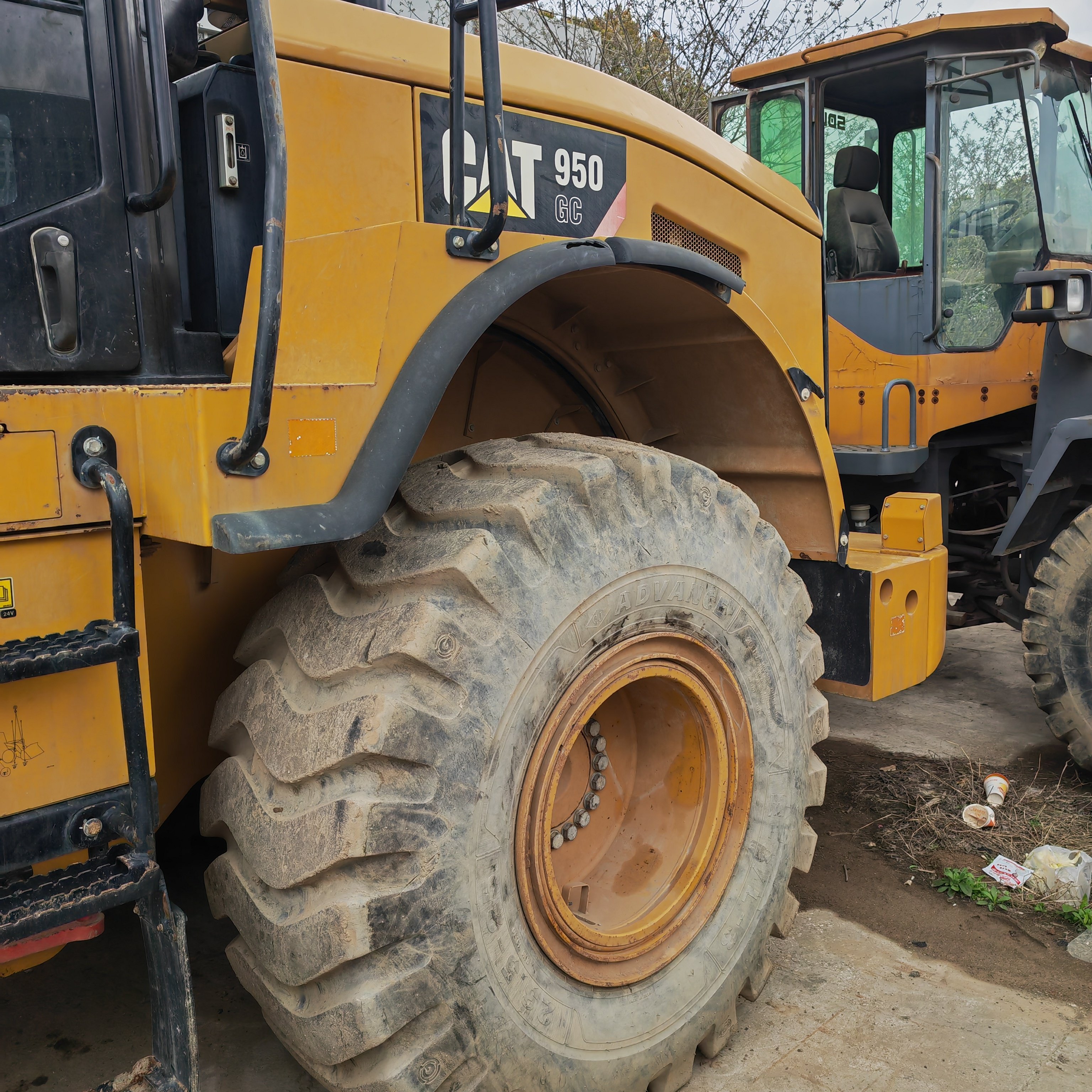 factory price used wheel loader caterpillar cat950gc in good condition